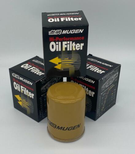 3X JDM mugen OIL FILTERs HONDA CIVIC 2001-2006 TYPE R EP3 K20A