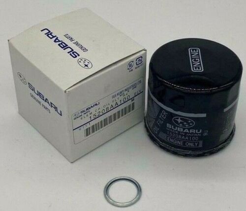 Genuine Parts 1x sump washer 1 x Black Oil Filter Part Number 15208AA100 These 'Black' Filters Are the Original Subaru Filters, Which are only available in the JDM Market Now, as Europe have gone onto using the Blue Filters, These are the better filter of the two, as they have a higher flow & better filtration Will fit the cars below Subaru Impreza, Legacy & Forester 1.5, 1.6, 1.8, 2.0 , 2.2 & 2.5 Engine Codes: EJ154, EJ16E, EJ161, EJ18E, EJ181, EJ20E, EJ20J, EJ20G, EJ20K, EJ20H, EJ20R, EJ201, EJ202, EJ204, EJ205, EJ206, EJ207, EJ208, EJ20Y, EJ20X, EJ22E, EJ22G, EJ25D, EJ251, EJ252, EJ253, EJ255 & EJ257 Years: 1988 To Present UK & Imports Including All Limited Editions Outstanding wear protection Engine cleanliness excellent filtration helps maintain higher pressure in the oil system